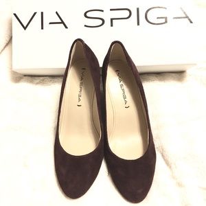 *Brand New* Via Spiga | Suede Heels